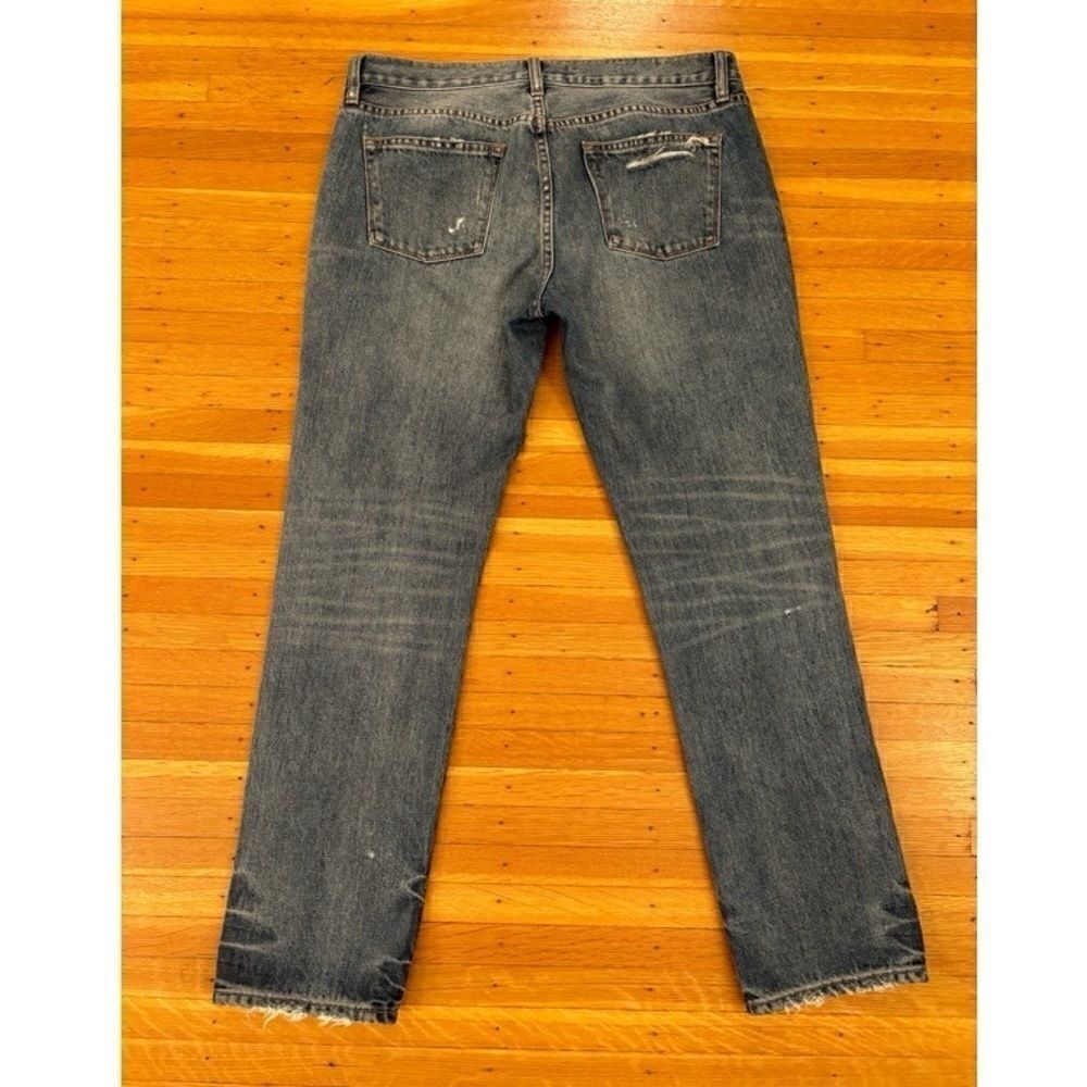 J. Crew Broken In Boyfriend Distressed Jeans